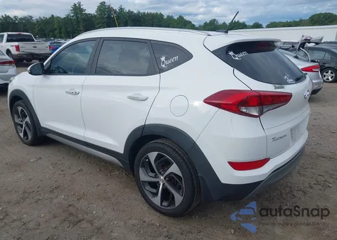 2017 Hyundai Tucson Sport из США, поврежденный, VIN KM8J3CA25HU331427